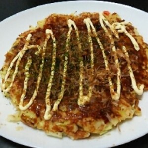 小麦粉なしで☆キャベツのお好み焼き風